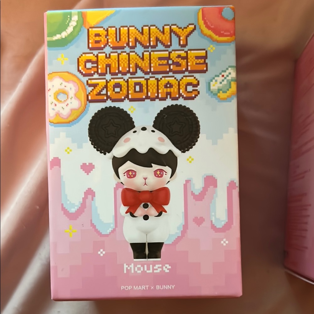 Pop Mart Bunny Chinese Zodiac Mouse Figure blind box
